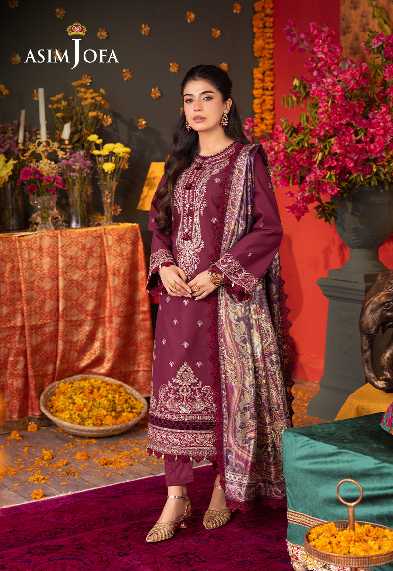 Asim Jofa | Asra Festive Essentials | AJRA-08 - Khanumjan  Pakistani Clothes and Designer Dresses in UK, USA 