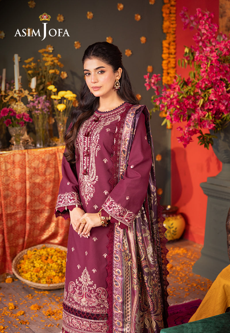 Asim Jofa | Asra Festive Essentials | AJRA-08 - Khanumjan  Pakistani Clothes and Designer Dresses in UK, USA 