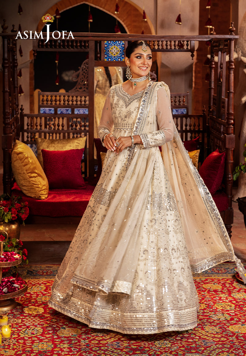 Asim Jofa | Jaan e Jahan| AJJJ-04 - Khanumjan  Pakistani Clothes and Designer Dresses in UK, USA 