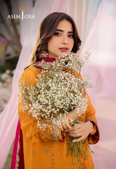 Asim Jofa | Dhanak Rang Collection | AJCF-25 - Khanumjan  Pakistani Clothes and Designer Dresses in UK, USA 