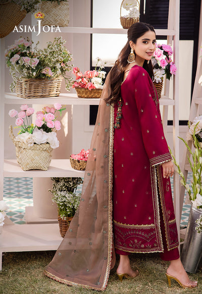 Asim Jofa | Dhanak Rang Collection | AJCF-20 - Khanumjan  Pakistani Clothes and Designer Dresses in UK, USA 