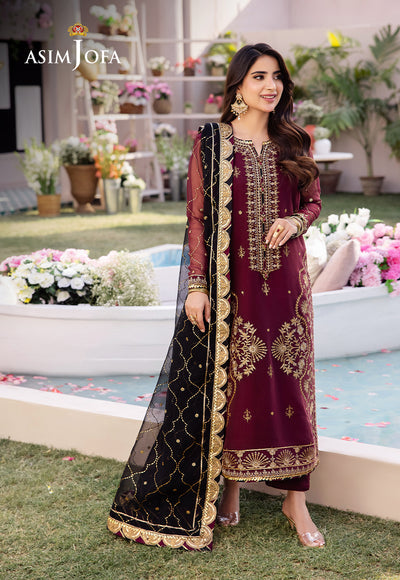 Asim Jofa | Dhanak Rang Collection | AJCF-18 - Khanumjan  Pakistani Clothes and Designer Dresses in UK, USA 