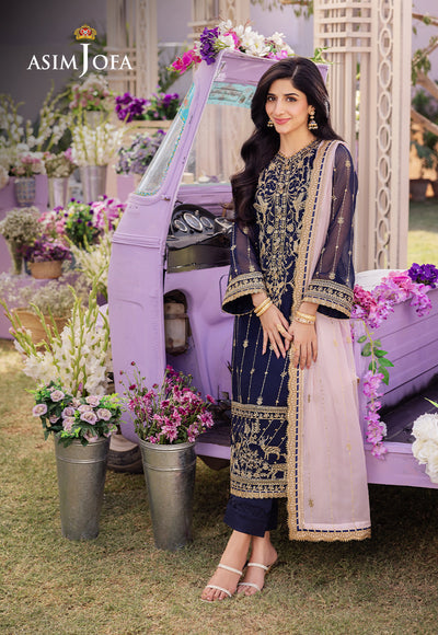 Asim Jofa | Dhanak Rang Collection | AJCF-09 - Khanumjan  Pakistani Clothes and Designer Dresses in UK, USA 