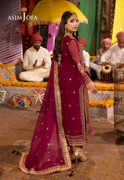 Asim Jofa | Chamak Damak Festive 24 | AJCD-12 - Khanumjan  Pakistani Clothes and Designer Dresses in UK, USA 
