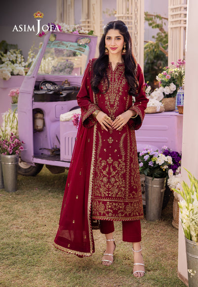 Asim Jofa | Dhanak Rang Collection | AJCF-28 - Khanumjan  Pakistani Clothes and Designer Dresses in UK, USA 