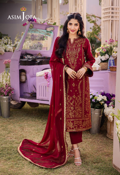 Asim Jofa | Dhanak Rang Collection | AJCF-28 - Khanumjan  Pakistani Clothes and Designer Dresses in UK, USA 