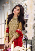 Asim Jofa | Dhanak Rang Collection |  AJCF-26 - Khanumjan  Pakistani Clothes and Designer Dresses in UK, USA 