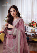 Asim Jofa | Uraan Lawn Chiffon Collection | AJUR-02 - Khanumjan  Pakistani Clothes and Designer Dresses in UK, USA 