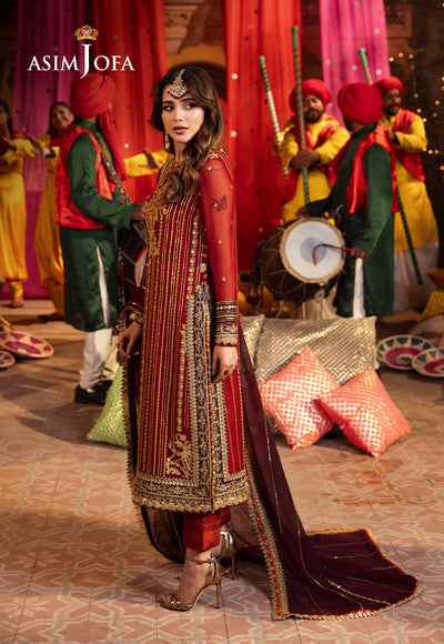 Asim Jofa | Chamak Damak Festive 24 | AJCD-28 - Khanumjan  Pakistani Clothes and Designer Dresses in UK, USA 