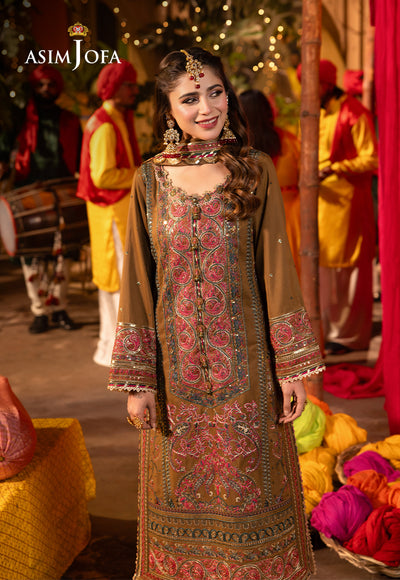 Asim Jofa | Chamak Damak Festive 24 | AJCD-08 - Khanumjan  Pakistani Clothes and Designer Dresses in UK, USA 