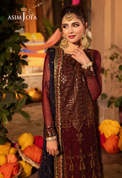 Asim Jofa | Chamak Damak Festive 24 | AJCD-20 - Khanumjan  Pakistani Clothes and Designer Dresses in UK, USA 