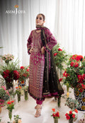 Asim Jofa | Uraan Lawn Chiffon Collection | AJUR-07 - Khanumjan  Pakistani Clothes and Designer Dresses in UK, USA 