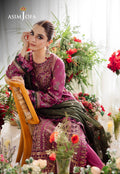 Asim Jofa | Uraan Lawn Chiffon Collection | AJUR-07 - Khanumjan  Pakistani Clothes and Designer Dresses in UK, USA 