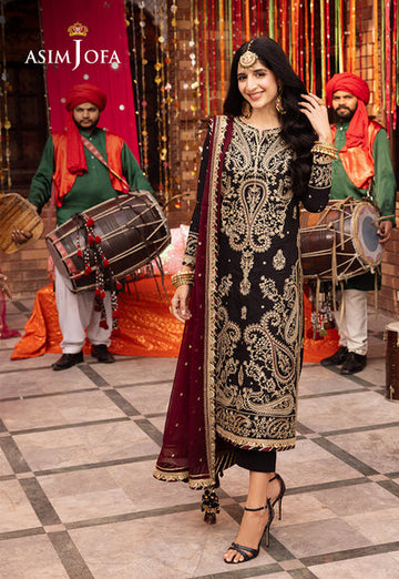 Asim Jofa | Chamak Damak Festive 24 | AJCD-03 - Khanumjan  Pakistani Clothes and Designer Dresses in UK, USA 