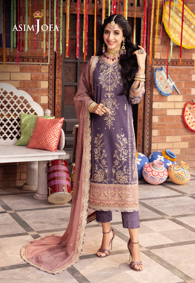 Asim Jofa | Chamak Damak Festive 24 | AJCD-26 - Khanumjan  Pakistani Clothes and Designer Dresses in UK, USA 