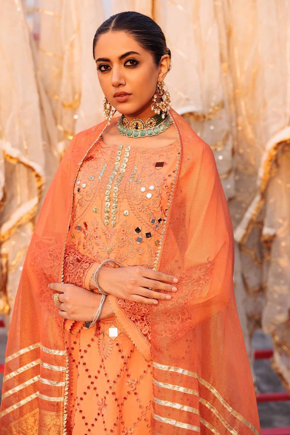 Charizma | Eid Edit Vol 2 | ED4-10 - Khanumjan  Pakistani Clothes and Designer Dresses in UK, USA 