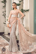 Maria B | Luxury Chiffon Collection | Peach And Grey - Khanumjan  Pakistani Clothes and Designer Dresses in UK, USA 