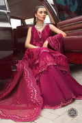 Maria B | Luxury Chiffon Collection | Magenta Pink - Khanumjan  Pakistani Clothes and Designer Dresses in UK, USA 