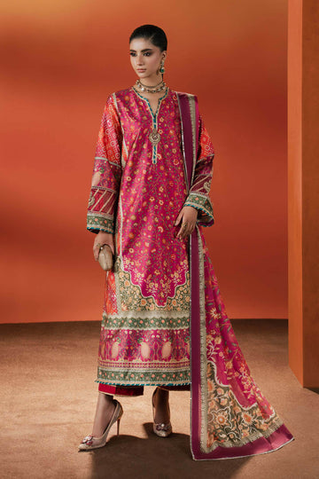 Maria B | Luxury Pret Pre Fall | MPS-EF26-01R1-Pink and Orange