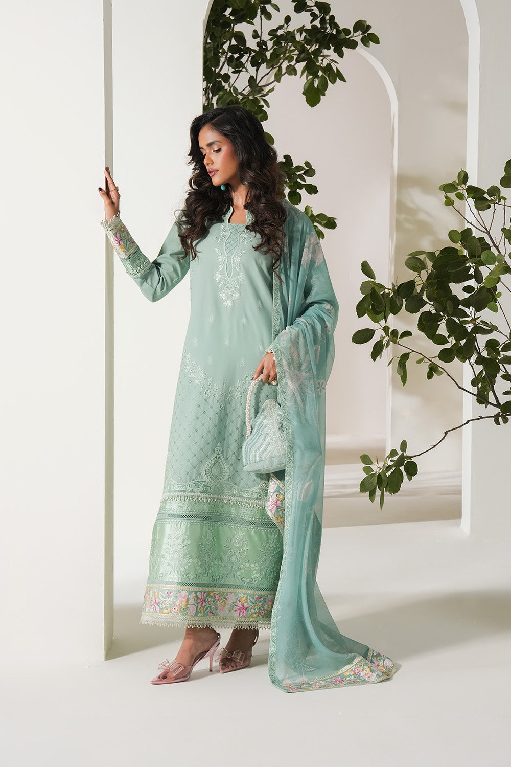 Maryum N Maria | Soiree Lawn |  Spring Dew