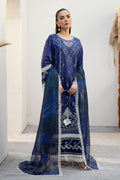 Saad Shaikh | Luxe Eid Lawn 24 | Tawny - Khanumjan  Pakistani Clothes and Designer Dresses in UK, USA 