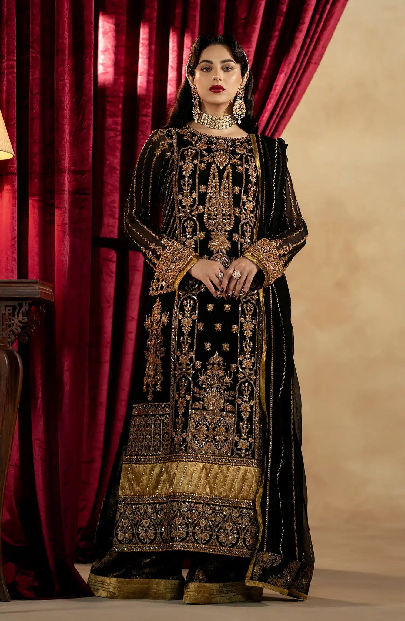 Maryum N Maria | Zamani Beghum Formals 23 | Amber-(MW23-519) - Khanumjan  Pakistani Clothes and Designer Dresses in UK, USA 