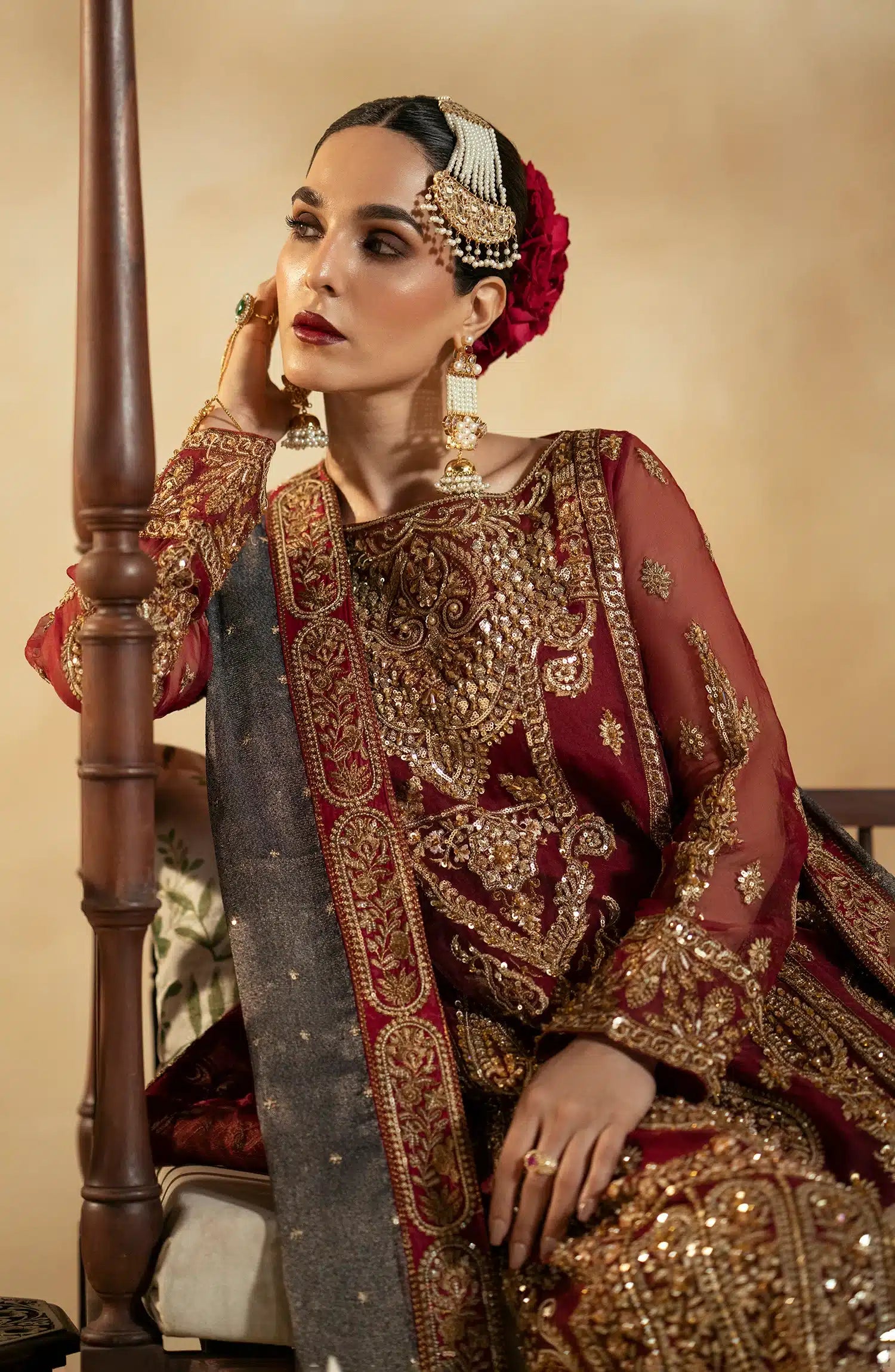 Maryum N Maria | Zamani Beghum Formals 23 | Ruby-(MW23-517) - Khanumjan  Pakistani Clothes and Designer Dresses in UK, USA 