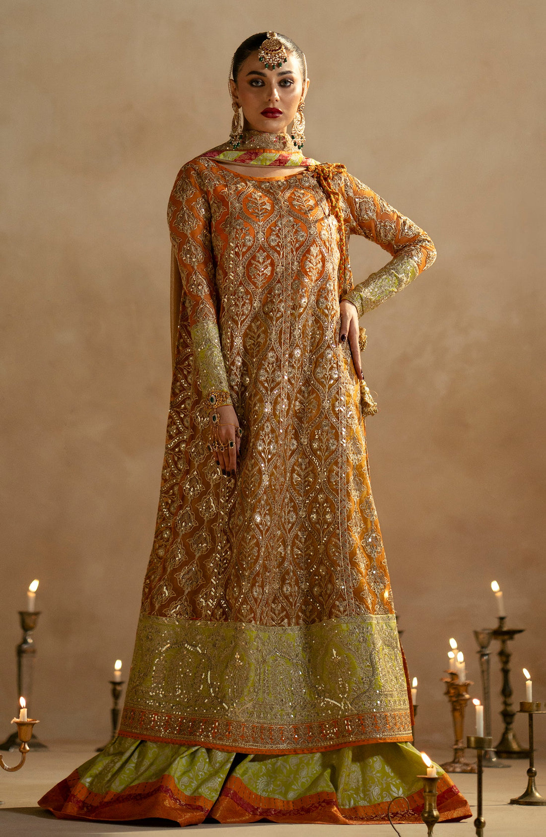 Maryum N Maria | Zamani Beghum Formals 23 | Citrine-(MW23-515) - Khanumjan  Pakistani Clothes and Designer Dresses in UK, USA 