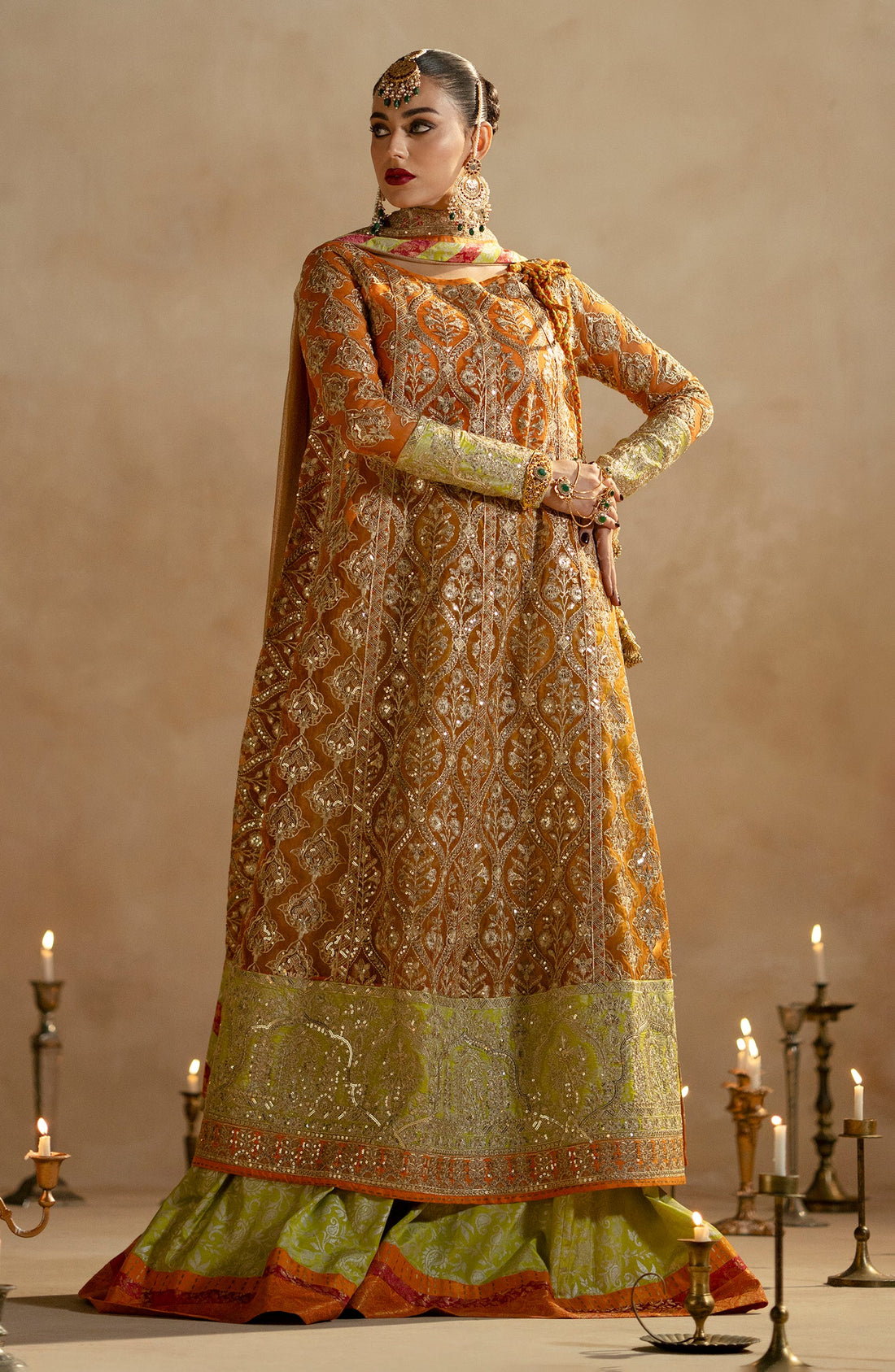 Maryum N Maria | Zamani Beghum Formals 23 | Citrine-(MW23-515) - Khanumjan  Pakistani Clothes and Designer Dresses in UK, USA 