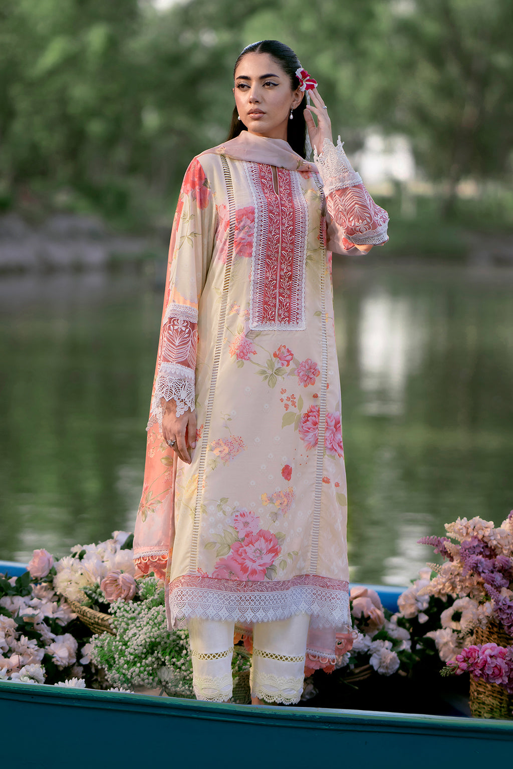 Sardinia | Cocktail Luxury Lawn | CORAL - Khanumjan  Pakistani Clothes and Designer Dresses in UK, USA 