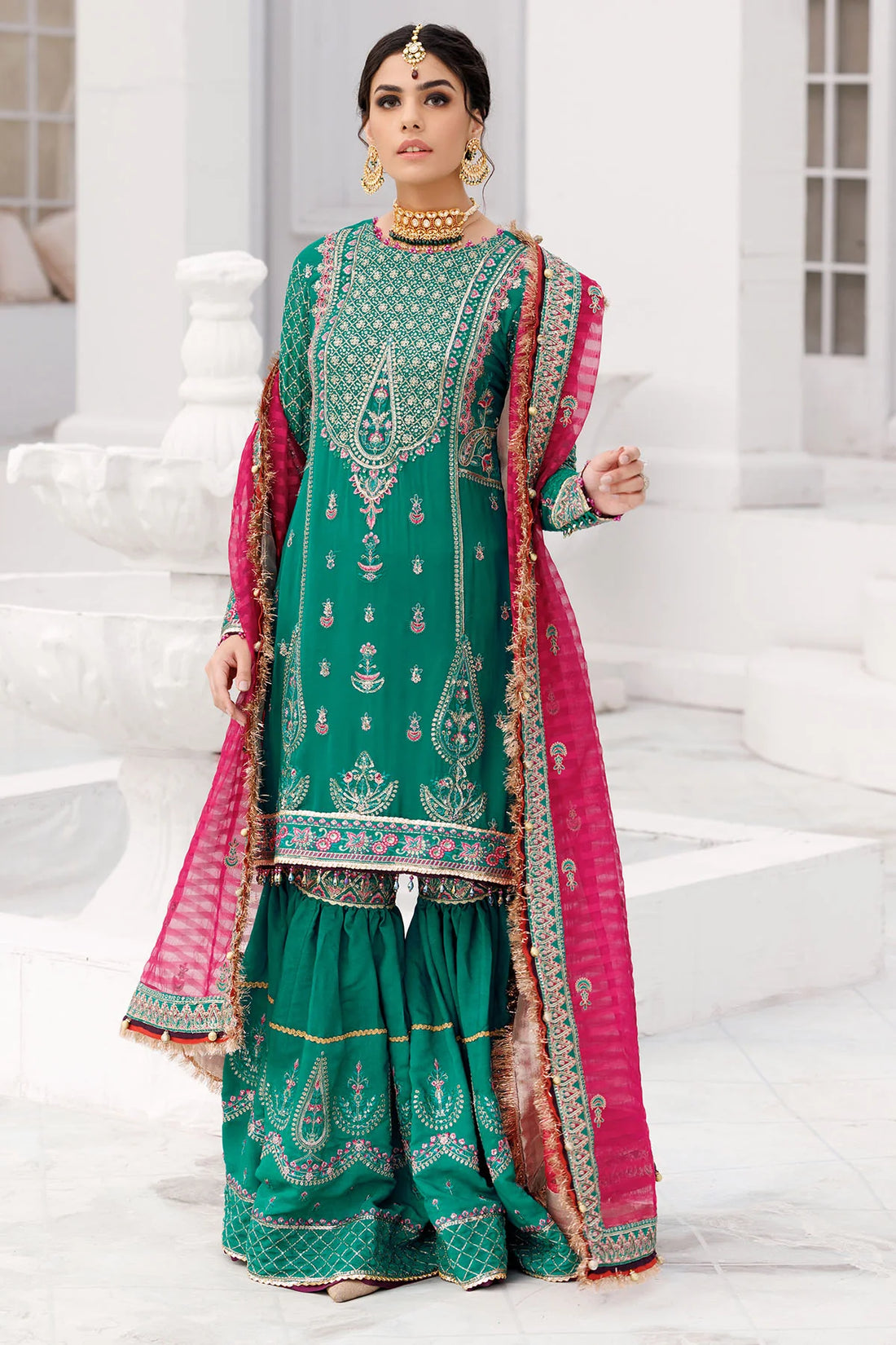 Motifz | Premium Embroidered Formals 24 | 3465 - Khanumjan  Pakistani Clothes and Designer Dresses in UK, USA 