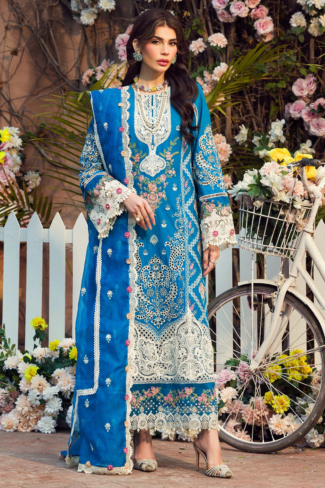 Motifz | Premium Lawn 24 | 4424-GUL-E-RANA - Khanumjan  Pakistani Clothes and Designer Dresses in UK, USA 