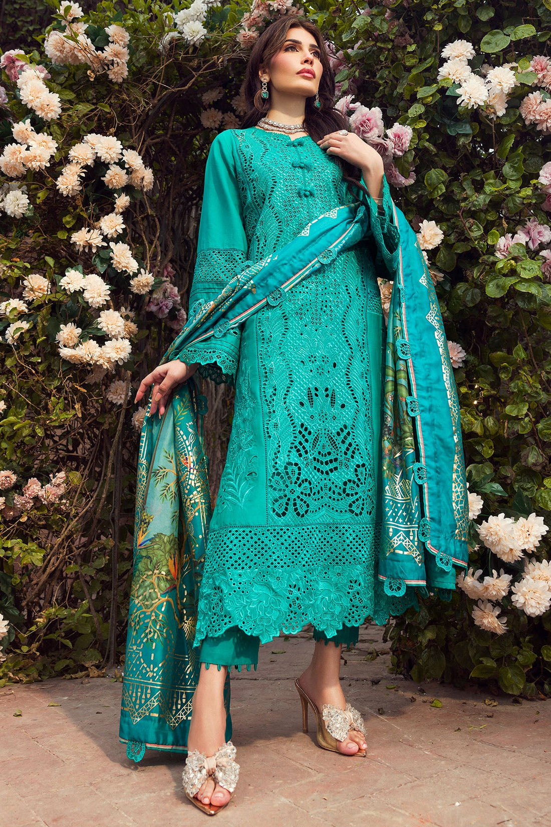 Motifz | Premium Lawn 24 | 4430 Sanobar - Khanumjan  Pakistani Clothes and Designer Dresses in UK, USA 