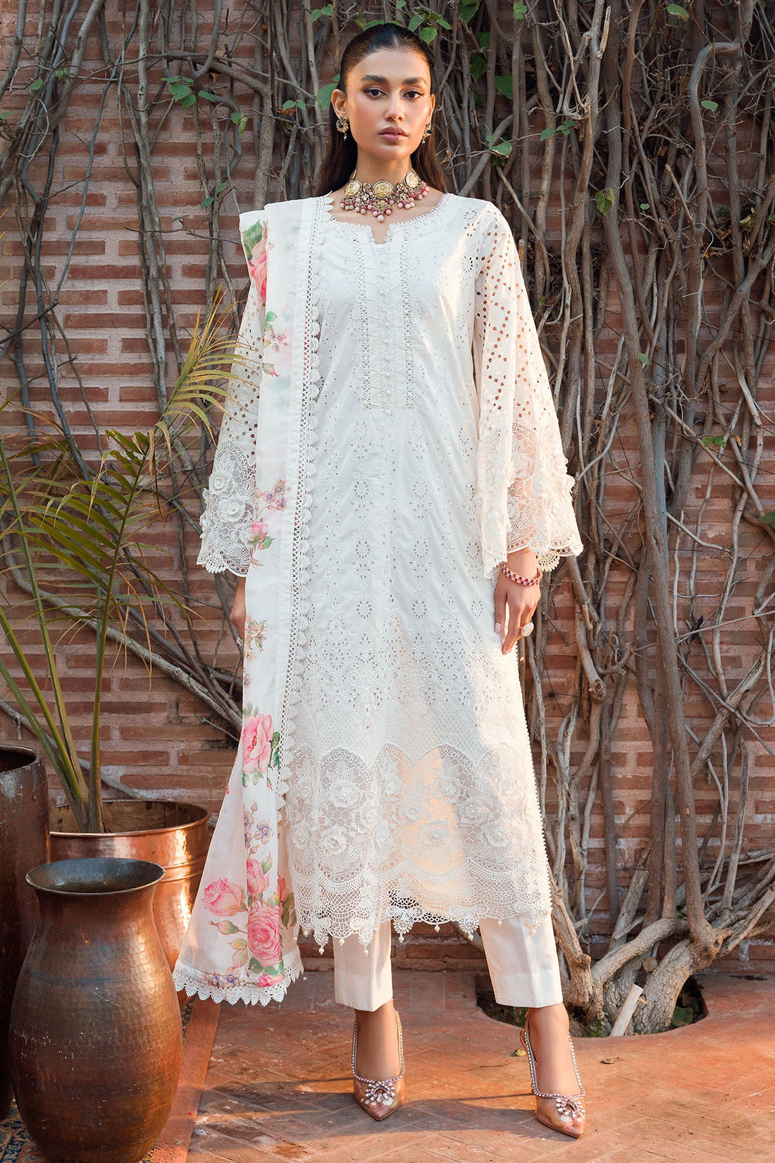 Motifz | Premium Lawn 24 | 4436-RUKAIYAH - Khanumjan  Pakistani Clothes and Designer Dresses in UK, USA 