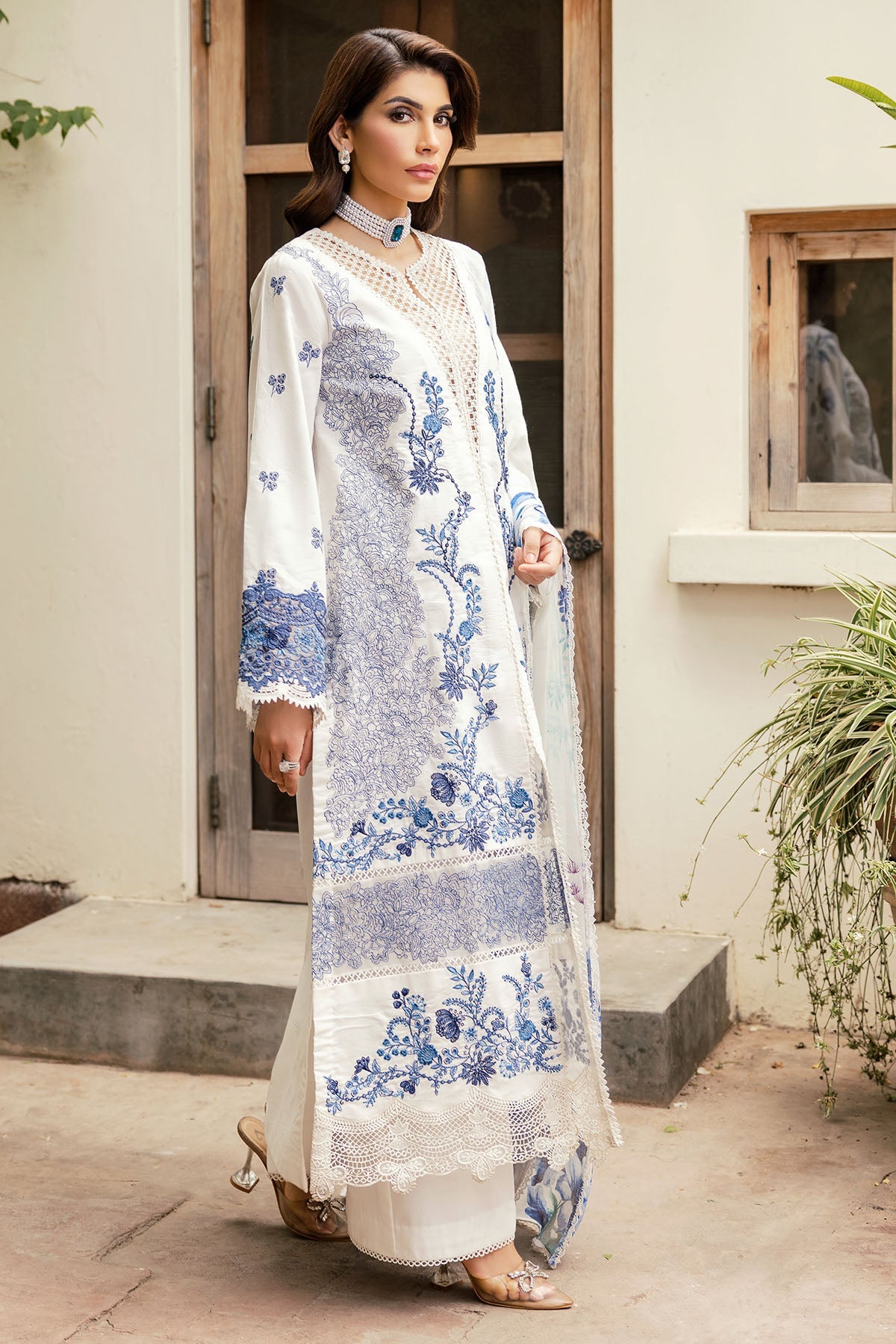 Motifz | Summer Lawn 24 | 4708 - Khanumjan  Pakistani Clothes and Designer Dresses in UK, USA 