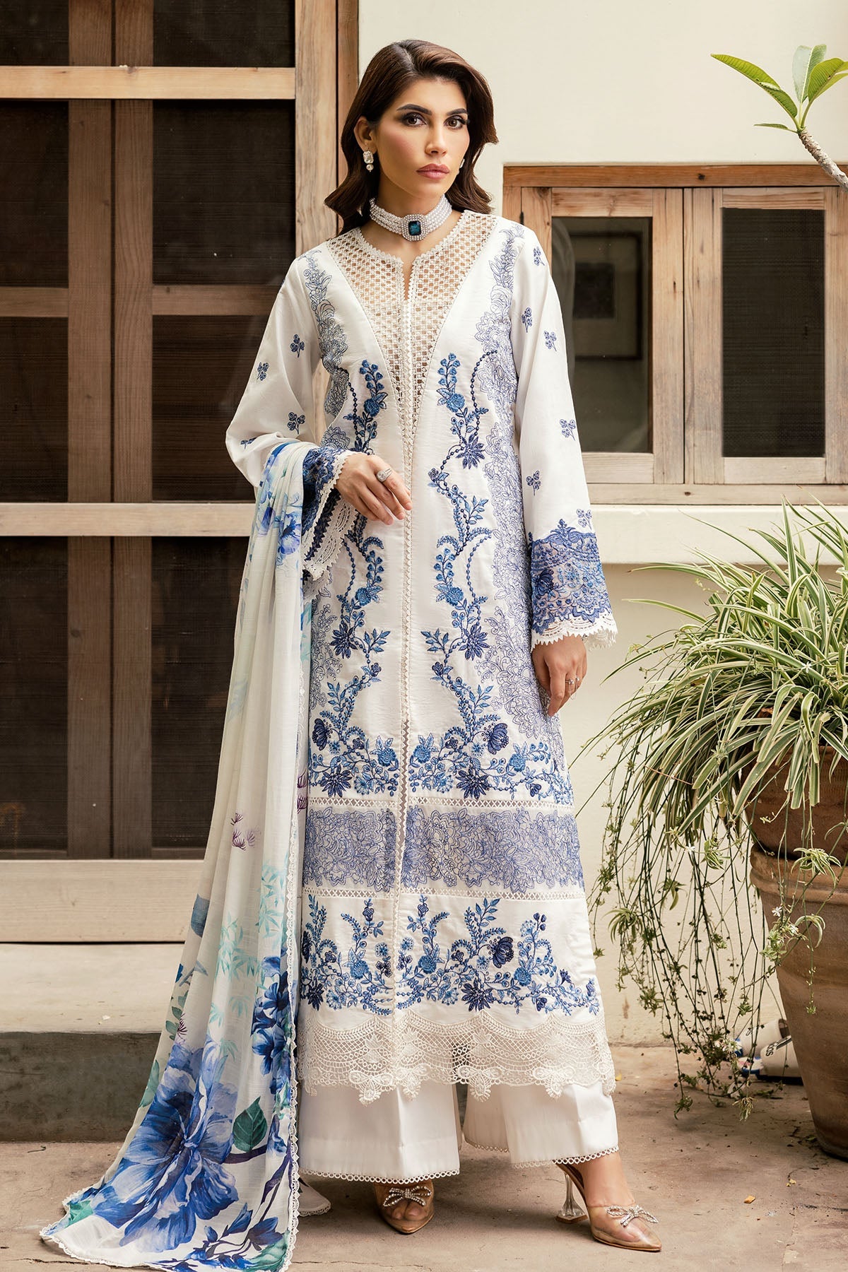 Motifz | Summer Lawn 24 | 4708 - Khanumjan  Pakistani Clothes and Designer Dresses in UK, USA 