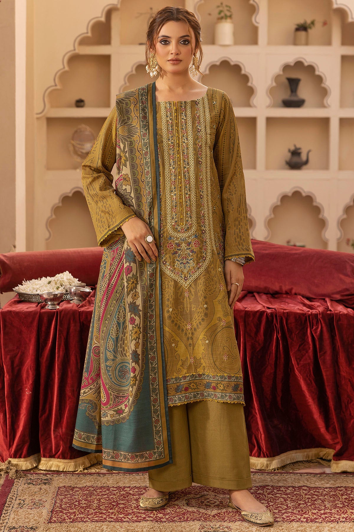 Motifz | Premium Khaddar | 5203-UMMID