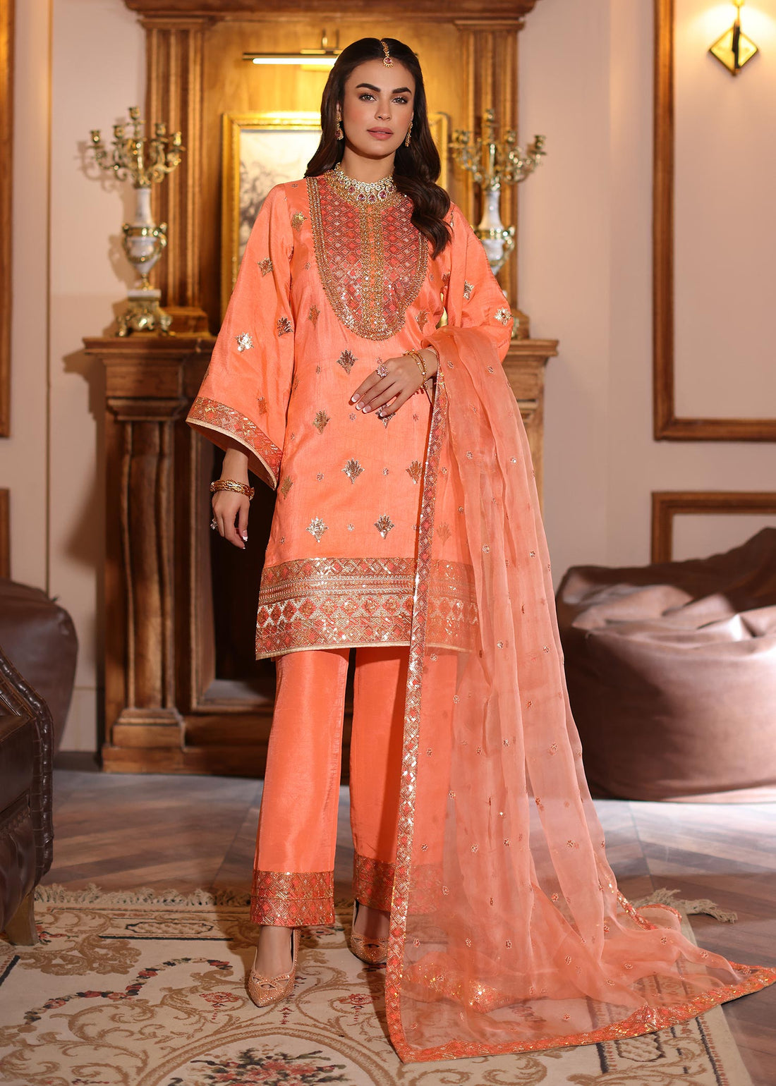 Waqas Shah | Meh-E-Nur | BLUSH - Khanumjan  Pakistani Clothes and Designer Dresses in UK, USA 