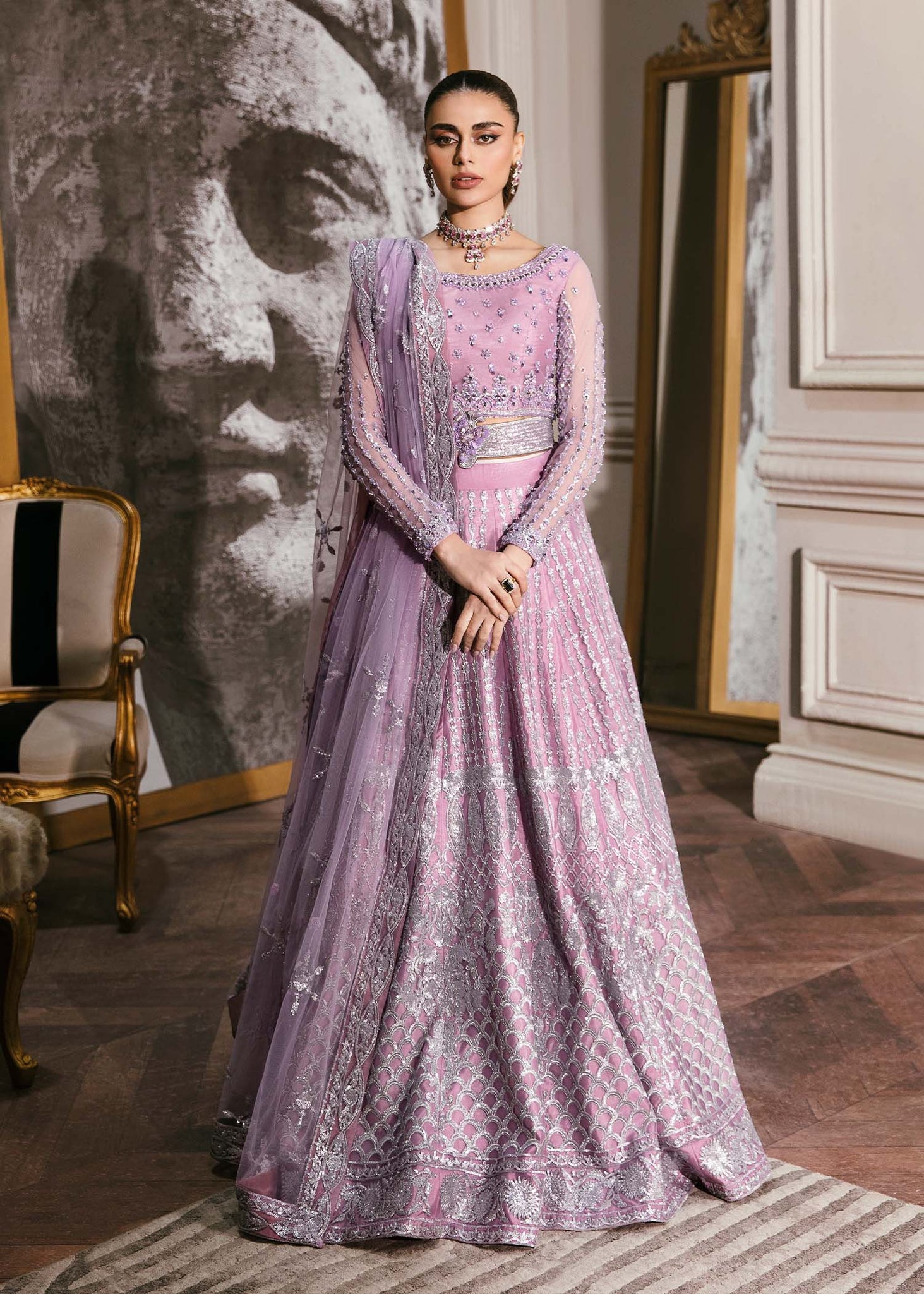 Waqas Shah | Malika - E - Elizabeth | ASTER - Khanumjan  Pakistani Clothes and Designer Dresses in UK, USA 