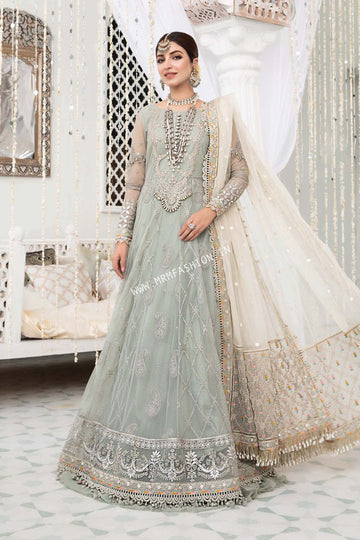 Maria B | Luxury Collection | EL-22-03-Pista Green