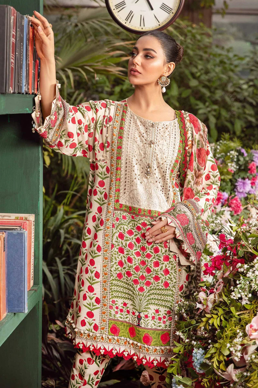 Maria B | M Prints Spring 24 | MPT-2114-A - Khanumjan  Pakistani Clothes and Designer Dresses in UK, USA 