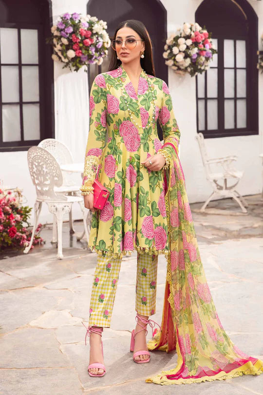 Maria B | M Prints Spring 24 | MPT-2103-A - Khanumjan  Pakistani Clothes and Designer Dresses in UK, USA 