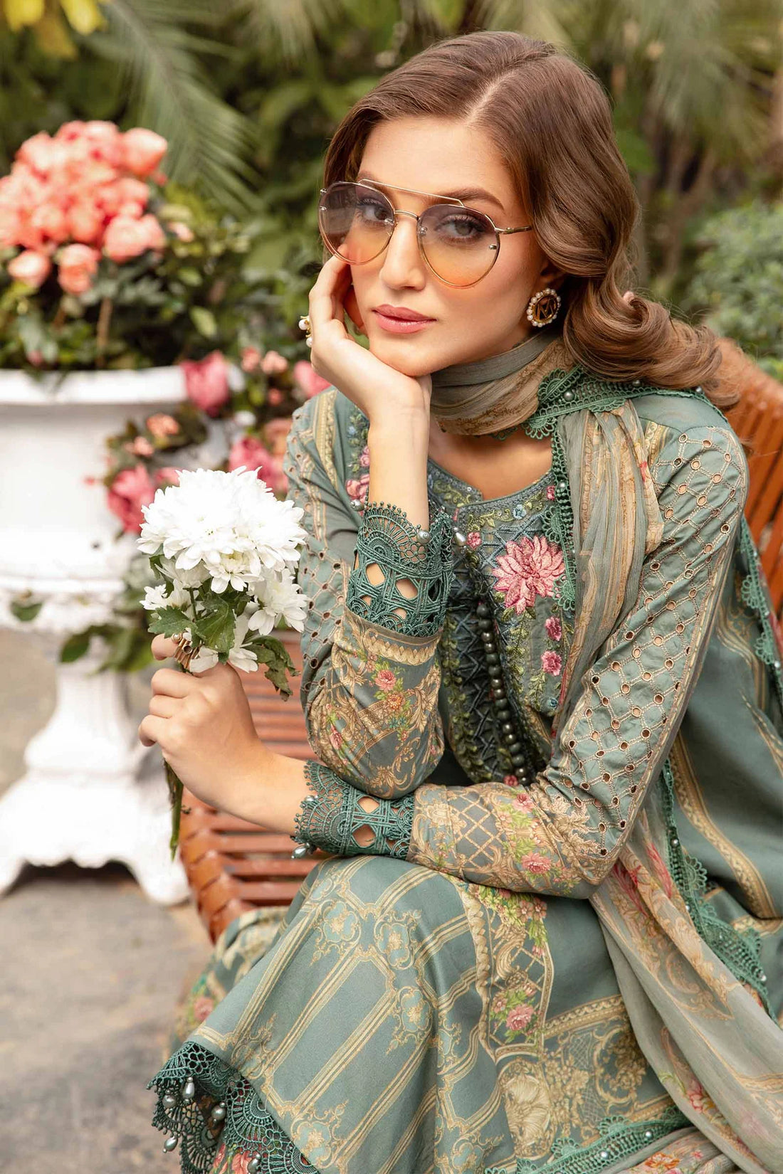 Maria B | M Prints Spring 24 | MPT-2104-B - Khanumjan  Pakistani Clothes and Designer Dresses in UK, USA 