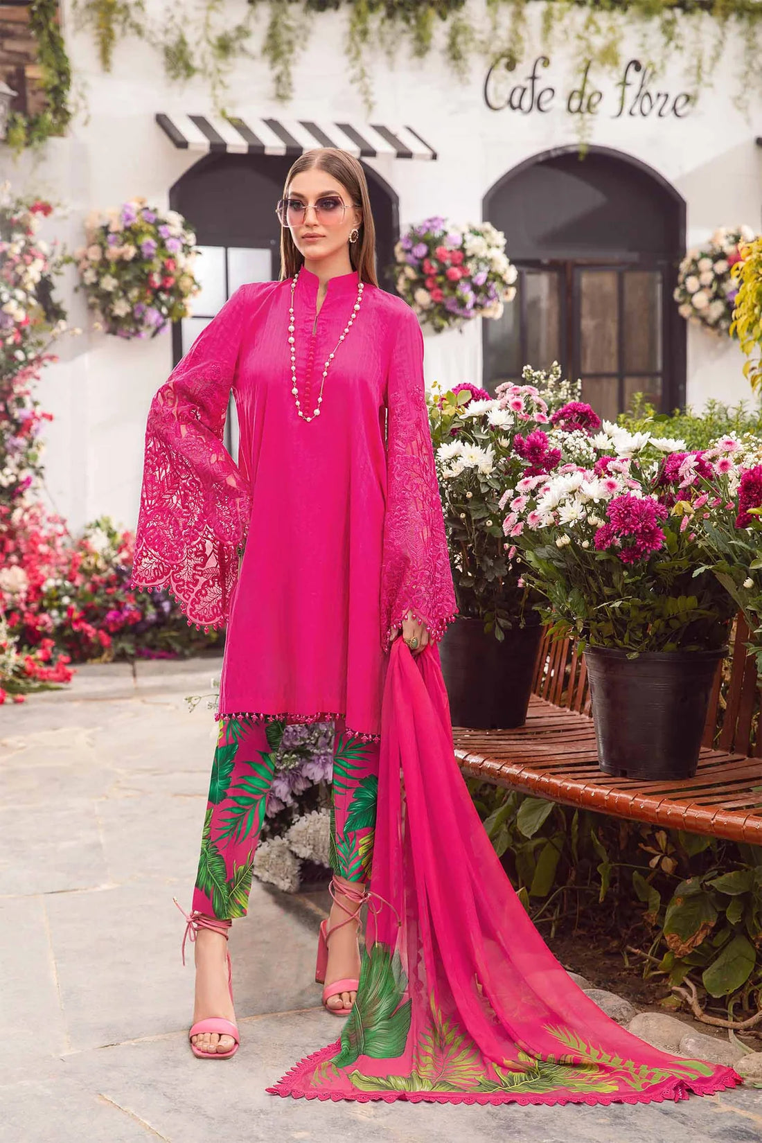 Maria B | M Prints Spring 24 | MPT-2101-B - Khanumjan  Pakistani Clothes and Designer Dresses in UK, USA 