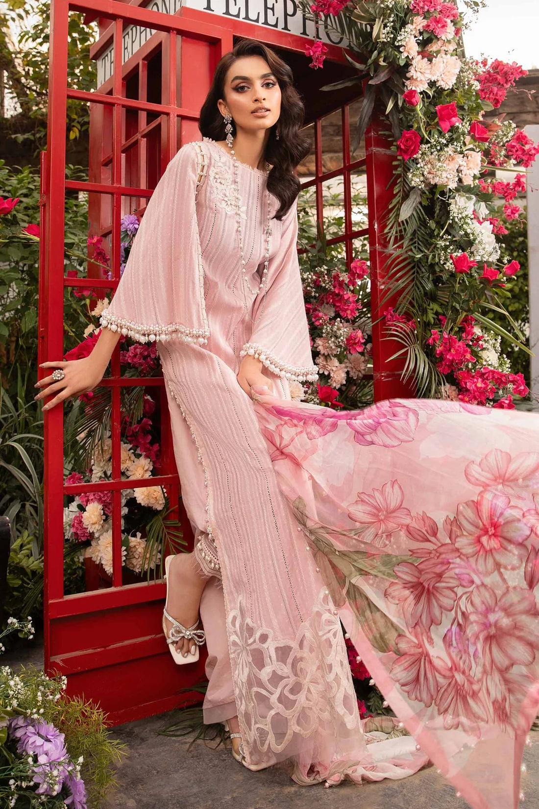Maria B | M Prints Spring 24 | MPT-2109-B - Khanumjan  Pakistani Clothes and Designer Dresses in UK, USA 