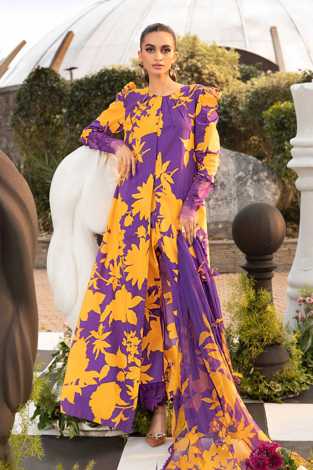Maria B | M Prints Spring 24 | MPT-2111-A - Khanumjan  Pakistani Clothes and Designer Dresses in UK, USA 