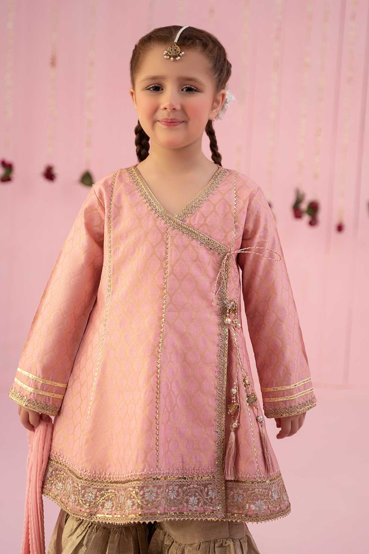 Maria B | Girls Eid Collection | MKS-EF24-13 - Khanumjan  Pakistani Clothes and Designer Dresses in UK, USA 