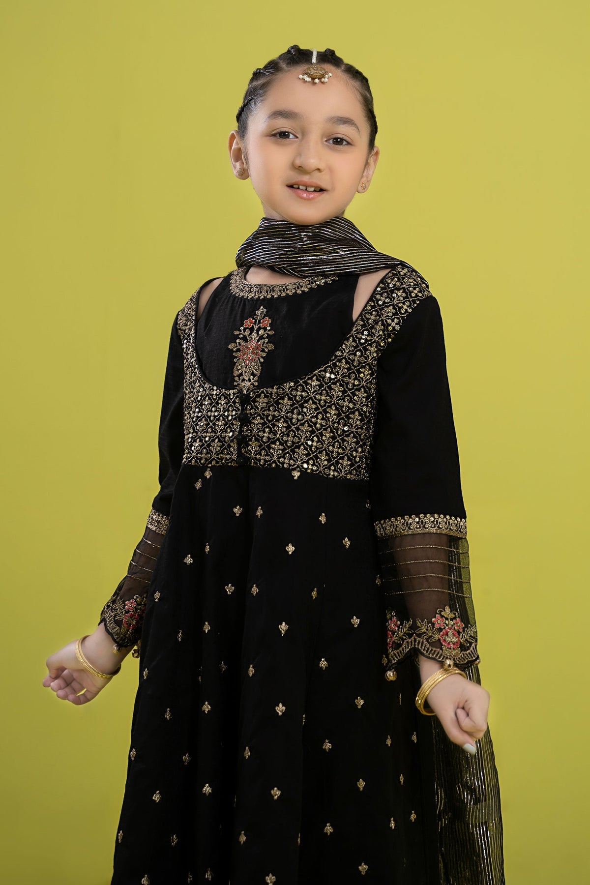 Maria B | Girls Eid Collection | MKS-EF24-21 - Khanumjan  Pakistani Clothes and Designer Dresses in UK, USA 