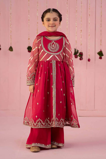 Maria B | Girls Eid Collection | MKS-EF24-27 - Khanumjan  Pakistani Clothes and Designer Dresses in UK, USA 
