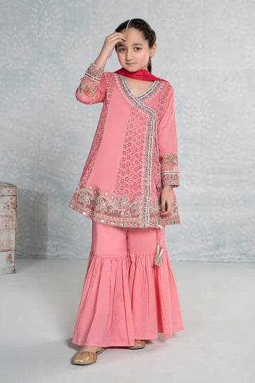 Maria B | Girls Eid Collection | MKD-EF24-07 - Khanumjan  Pakistani Clothes and Designer Dresses in UK, USA 